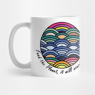 Planet by Jeffné Mug